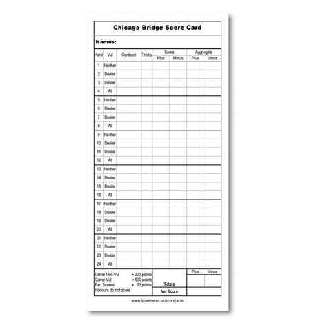 Download Contract Bridge 110 Game Score Record Sheet Notebook Rubber Bridge Scoring Pad Journal With Score Keeper Rules On Back Cover By Not A Book