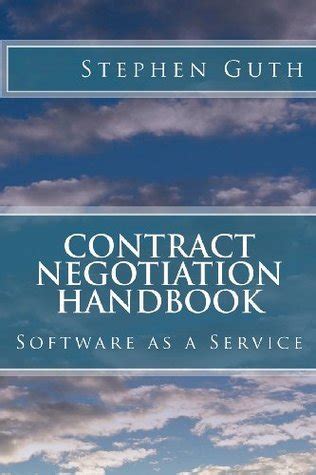 Full Download Contract Negotiation Handbook Software As A Service By Stephen Guth