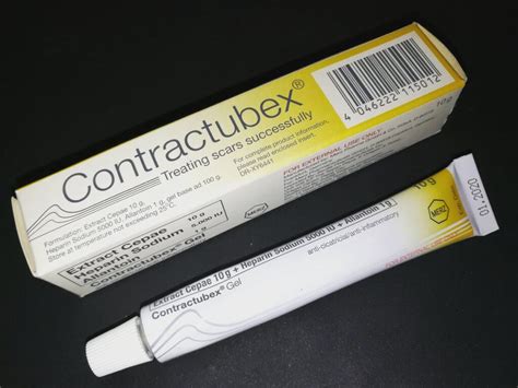 Contractubex cilt bakımı