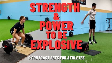 Contrast Training for Strength Size and Power