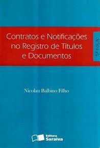 Contratos e notificações no registro de títulos e documentos. - Manuale di programmazione cerberus pyrotronics sxl.