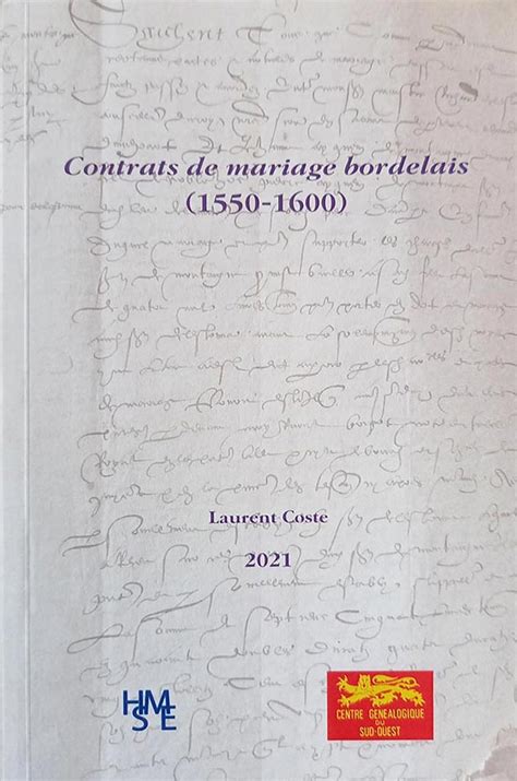Contrats de mariage de saint omer, 1600 1620. - Guida alla famiglia di revit 2014.