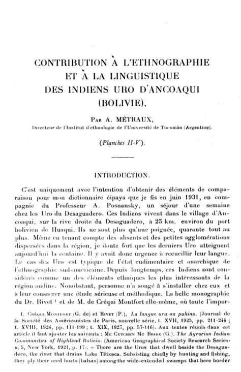 Contribution a l'ethnographie des kuta ii. - Visión crítica de chile [por] pablo baraona urzua [et al.].