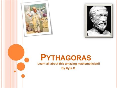 Contribution of pythagoras in mathematics ppt
