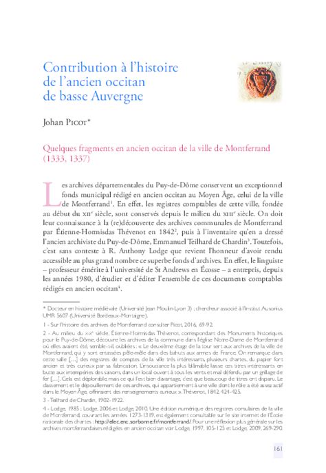 Contributions à l'étude de l'ancien occitan. - Cuando todo se derrumba (nueva espiritualidad).