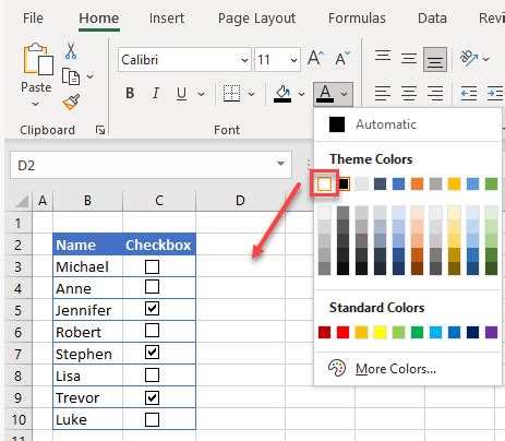 Control Conditional Formatting with Checkboxes : …