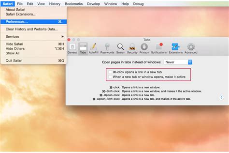 Control Safari Windows With Keyboard Shortcuts