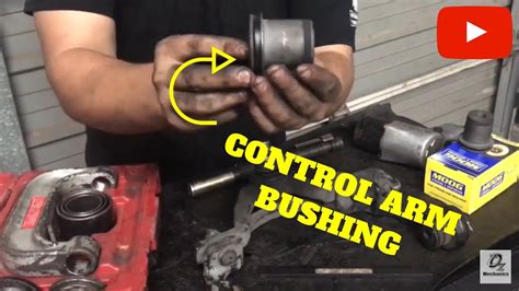 Control arm bushing replacement. 21 Jul 2017 ... Place a small piece of plywood over the face of the bushing and slide the bar clamp up snug against the plywood/bushing in place to slide on to ... 