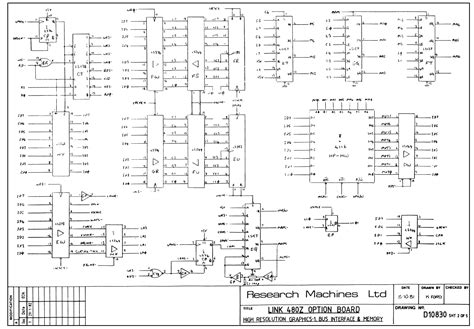 Control by RML 480Z Microcomputer Using Machine Code