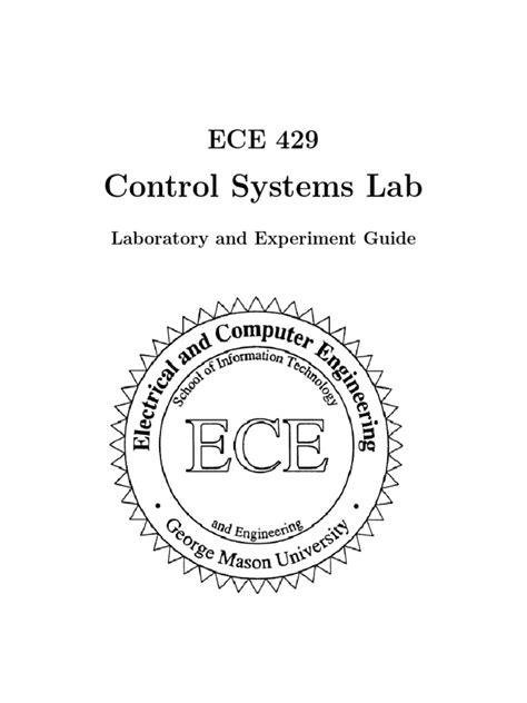 Control system lab manual for ece. - Steel heat treatment handbook steel heat treatment handbook second edition.