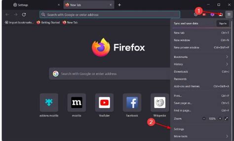 Control the Firefox Browser With About Commands