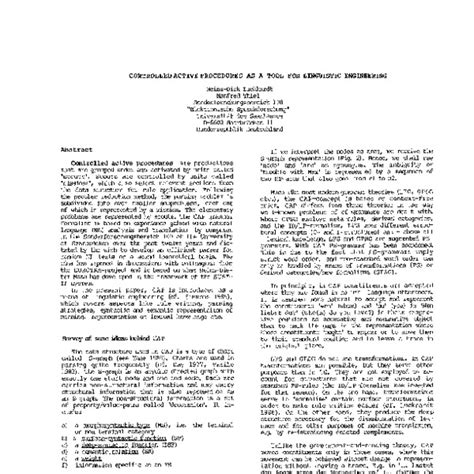 Controlled Active Procedures As A Tool For Linguistic Engineering Acl Anthology