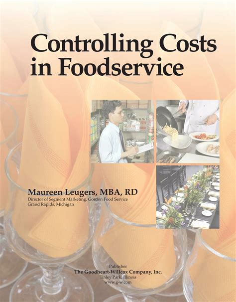 Controlling costs in foodservice study guide. - Stihl fs 56 service repair manual.