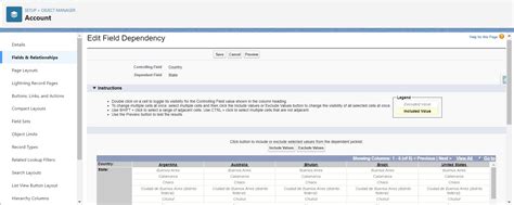 Controlling field and dependent field in salesforce.  The deployment is successful via workbench...