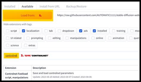 Controlnet automatic1111. 1 and also updated the ControlNet extension.  T...