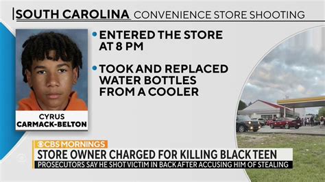Convenience store owner charged with murder after shooting 14-year-old boy in the back, South Carolina authorities say
