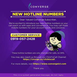 Converge customer service email.  Let's Work Together We are committed to ...