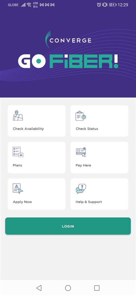 Converge go fiber login