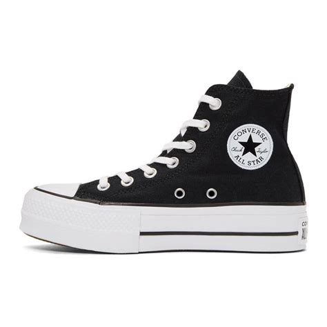 Converse - Kids Black Chuck Taylor All Star Lift Sneakers