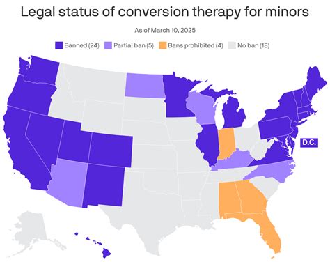 Conversion Therapy Map