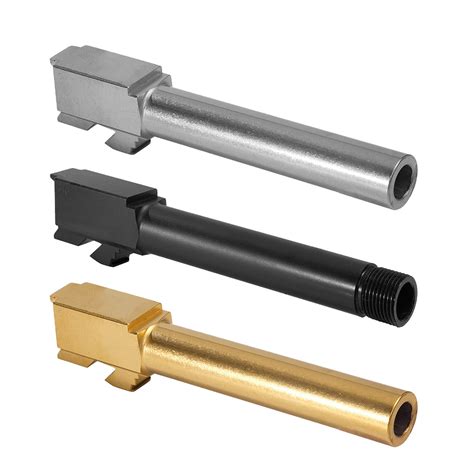 Conversion barrels for glock. The TRYBE Defense Glock 23/32 9mm Threaded Conversion Pistol Barrel allows you to convert your .40 S&W chambered Glock 23/32 to shoot 9mm ammunition and is compatible with Gens 2-4 Glock 23/32 handguns. Made from coated 416-R stainless steel and heat treated for hardness and durability, your pistol will be running at peak performance with this ... 