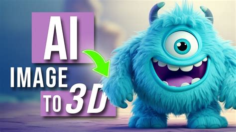 Convert 2D image into 3D model