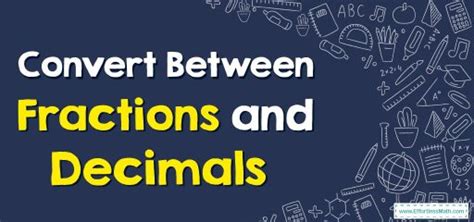 Convert 35 To Fraction Math Convert Between Fractions —