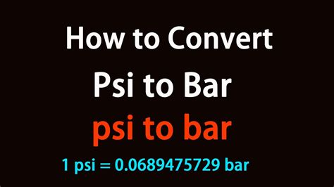 Convert 4.2 psi to bar CoolConversion.