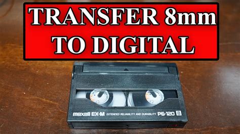 Convert 8mm tape. Convert your videotapes, film reels, slides, ... Home Video & Photo Transfer Service. ... 8 mm, Super 8 mm, 16 mm 