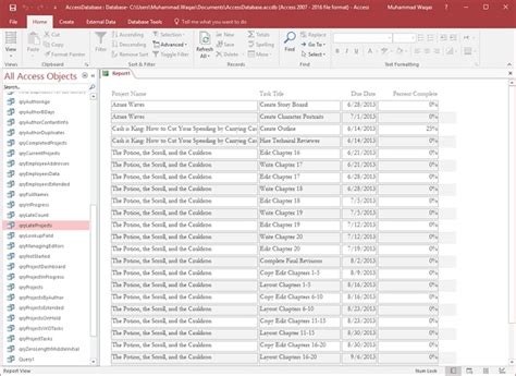 Convert Forms to Reports in Microsoft Access 2013