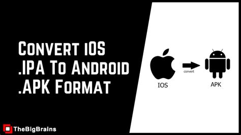 Convert IPA to APK Format Updated 2021