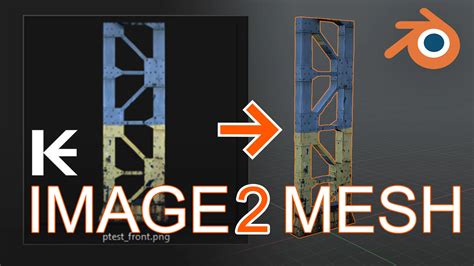 Convert Image to Mesh in Blender Mourya Works
