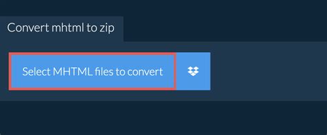 Convert MHTML to ZIP Online. Quick, Secure & FREE! ezyZip