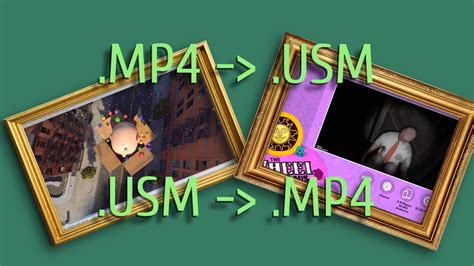 Convert MP4 to USM