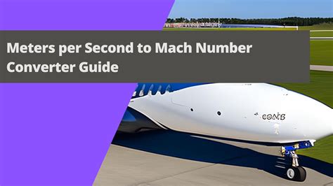 Convert Meters Per Second to Mach Number (m/s to M)