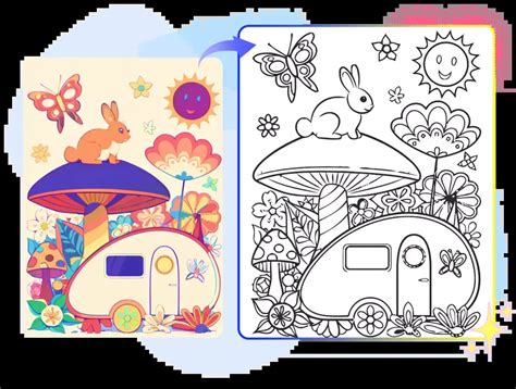 Coloring Pictures Of Rainbows