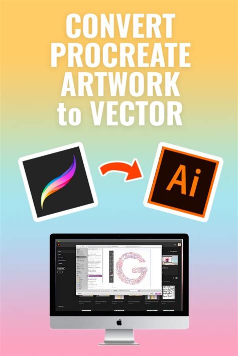 Convert Procreate Artwork to Vector with Illustrator Maker Lex