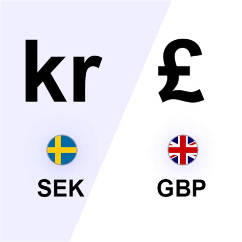 Convert Swedish Krona (SEK) to British Pound (GBP)