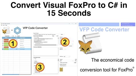 Convert Visual FoxPro to C in 15 seconds with VFP Code Converter YouTube