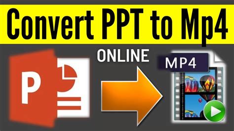 Convert YouTube Videos to MP4 YouTube in PowerPoint