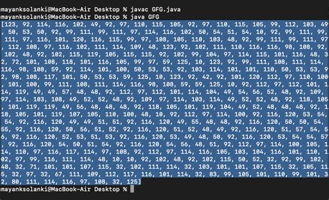 Convert a binary string representation to a byte array