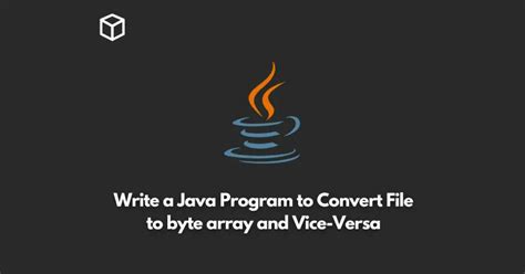 Convert a byte array to integer in Java and vice versa