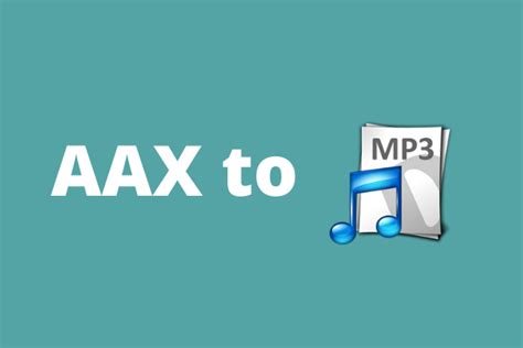 Convert aax to mp3. The maximum file size is 100 MB. AAX to MP3. Click "Convert" to change aax to mp3. The conversion usually takes a few seconds. Download your MP3. Now you can download … 