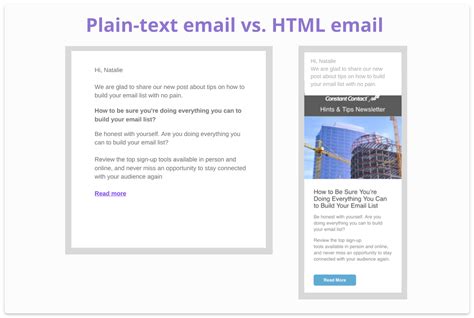 Convert an email template to rich HTML