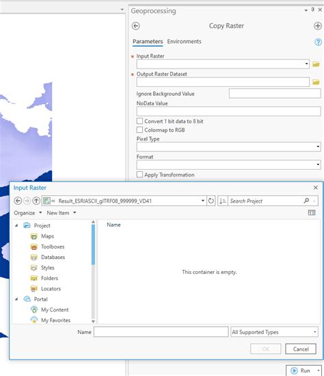Convert asc to dem.  The Copy Raster tool can now be used to convert an ASCII file representin...
