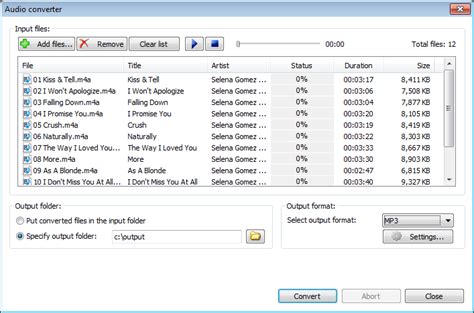 Convert audio files. Pazera Free Audio Extractor – best for intermediate to expert audio enthusiasts who want advanced audio-editing settings. Switch Audio File Converter Software – best for converting a group of different audio files into a single audio codec. Freemake – simple and quick conversions. Convertio – online batch conversion. 