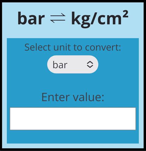 Convert kg/cm2 to bar Conversion of Measurement Units. 