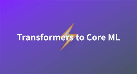 Convert llama to coreml.  An updated version of transformers-to-coreml, a no-code Core ML conve...