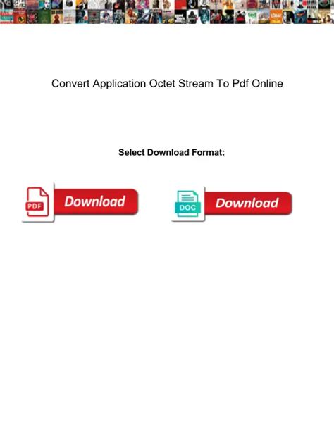 Convert octet stream to image online.  Can I convert my octet-stream / t...