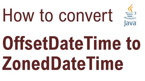 Convert offsetdatetime to instant.  OffsetDateTime, ZonedDateTime and Instant a...